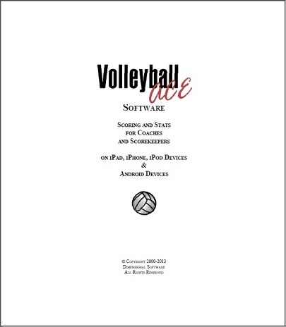 Volleyball ACE and TapRecorder with PracticeStats for Competitive Court Volleyball